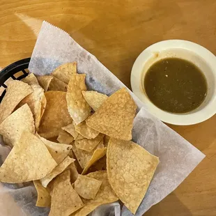 Free chips and salsa