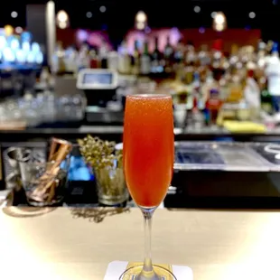 My special drink made by my favorite bartenders Mary and Lexi