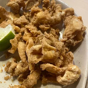 Fried chicken skin