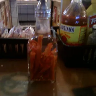 homemade hot sauce?