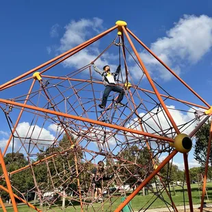 Large climbing structure