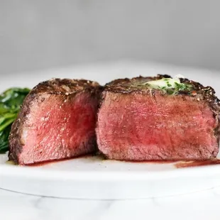 Filet Mignon, mesquite grilled over a live fire