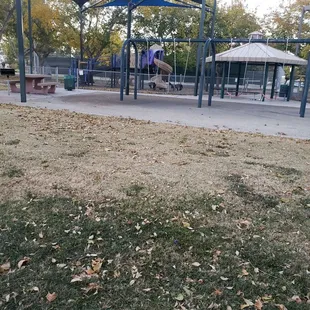 Big play area for the kids