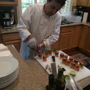 Making prime cocktail shooters