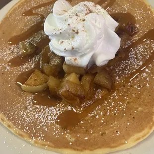 Breakfast specials caramel apple