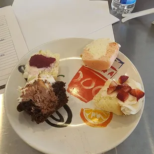 Cake tasting