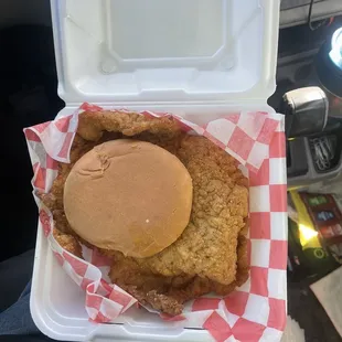 Tenderloin sandwich