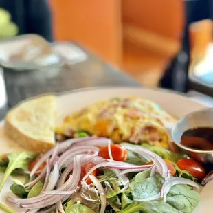 Denver Omelette &amp; side salad