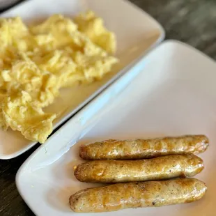 Scrambled Eggs &amp; Sausage