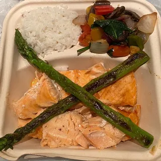 Salmon plate