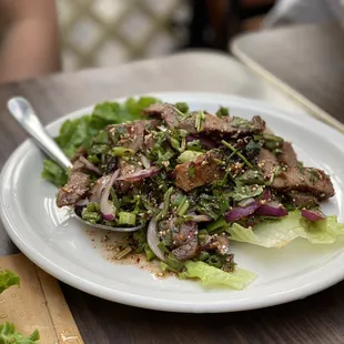 Nam Num Tok Beef Salad