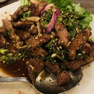 Signature Num Tok Grilled Pork Shoulder Salad