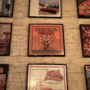 wall art: if pizza doesn&apos;t inspire more #art, we are truly doomed as a species