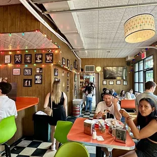 Rear dining area