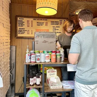 Ordering counter