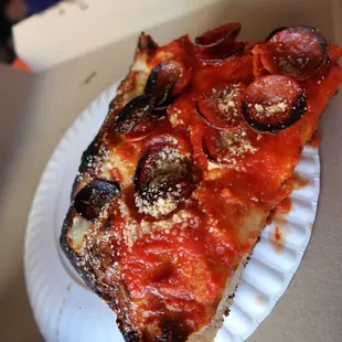 Square pizza