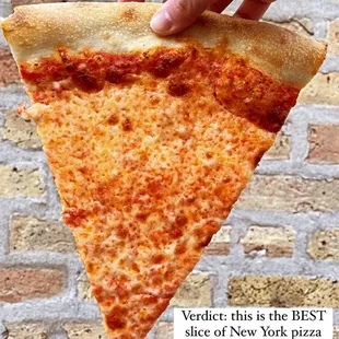 a slice of new york pizza