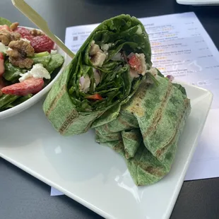 Mediterranean wrap