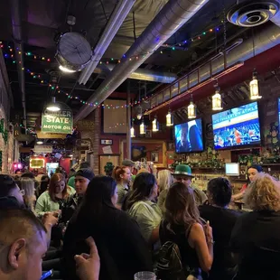 Best St Patty&apos;s Day atmosphere! So much fun! Crowd is a mix and so fun as I&apos;s the employees.