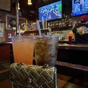 hanging out