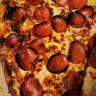 pizza, food