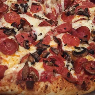 Portabello Mushroom Pizza