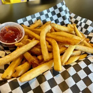 Small fries, straight cut