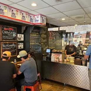 Intimate restaurant, good food.