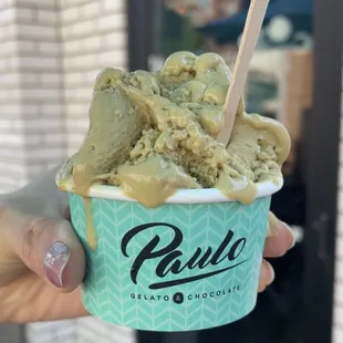 Vegan pistachio