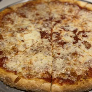 Medium cheese pizza