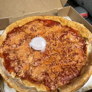 Paul&apos;s cheese Special Stuffed Pizza