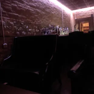 the back of the lounge