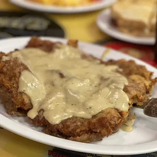 Gigantic country fried steak!