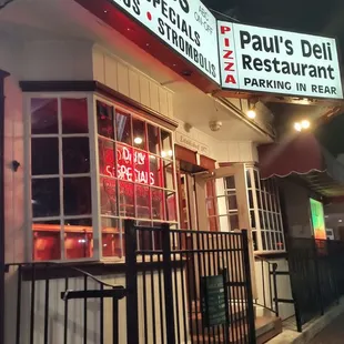 outside of restaurant