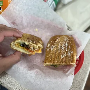 Veggie sandwich press