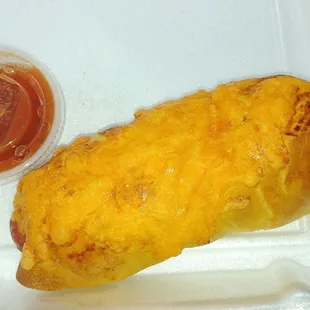 Whole Hog Jalapeno cheese roll