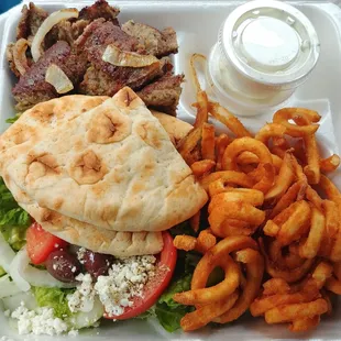 Gyro Combo Plate