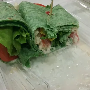 Wrap...taste better than it looks