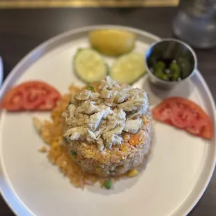 Crab Fried Rice Lunch