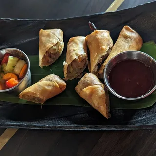 Vegetable Spring Rolls Lunch