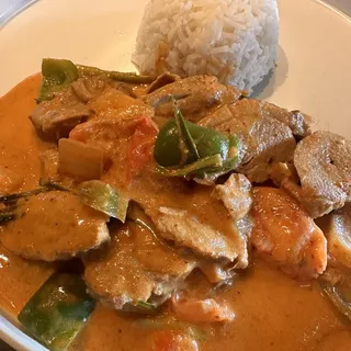 Red Curry Duck Lunch