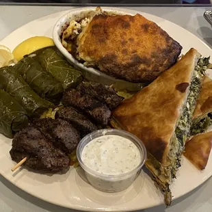 Greek Meze. Looks, tastes and smells great.