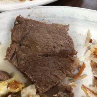 Sunday brunch Prime rib special, dry. Not recommended.