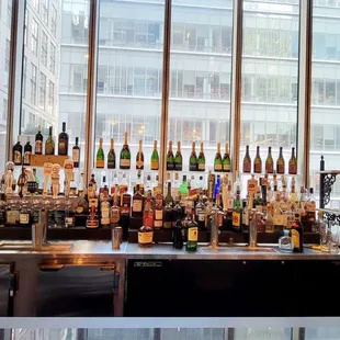 The Bar Liquor Bottles (11/24/22). @PaulsOnTSq @TimesSquareNYC @NewYorkCity.Explore