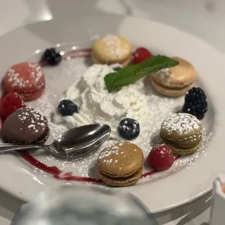 Macaroons and Berries