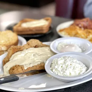 Country Chicken Fried Steak and Eggs