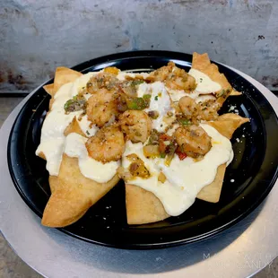 CHALKBOARD SPECIAL Shrimp Nachos only $5.95