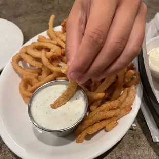 Onion straws