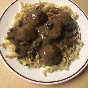 Homemade Swedish Meatballs