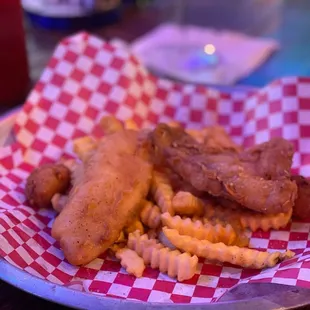 fish and chips, food, seafood, fish